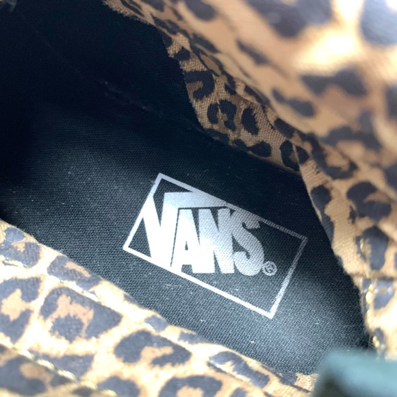 Vans Sk8-Hi Black Leather Lace Up High-Top Sneakers 7.5 Grunge Whimsigoth Skater - Picture 12 of 16